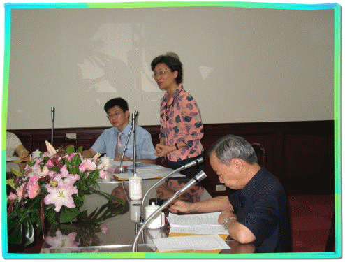 97年8月27日王部長清峰蒞臨本署視察業務